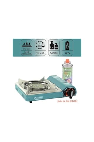 Orcamp Seramik Pro Portatif Ocak - Mavi