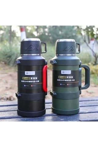 Safe Paslanmaz Çelik 3.2 Litre Termos 48 Saat Sıcak Soğuk
