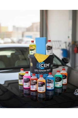 Cem Full Oto Bakım Seti 12 Parça