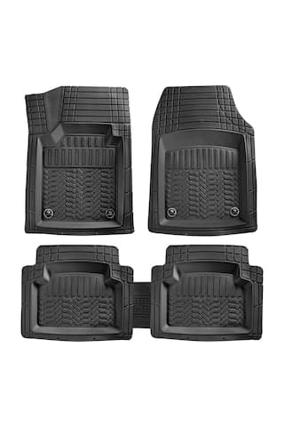 Promats Maximum 4D Siyah Üniversal Havuzlu Paspas 5 Parça