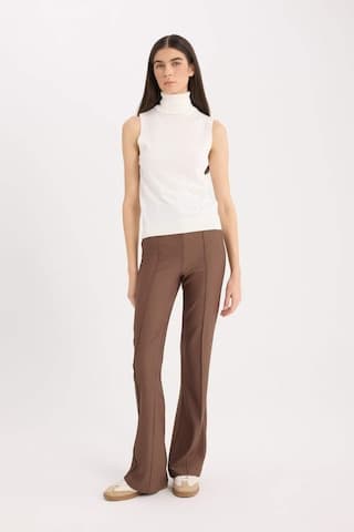 DeFacto İspanyol Paça Yüksek Bel Pantolon Tayt X3148AZ24AUBN167