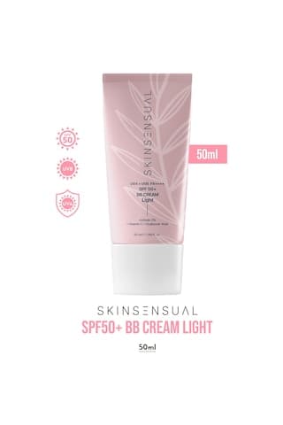 Skin Sensual BB Krem Light 50ml | 50 Spf Uva/Uvb Pa++++ | Leke Oluşumunu Önlemeye Yardımcı, Aydınlık ve Canlılık