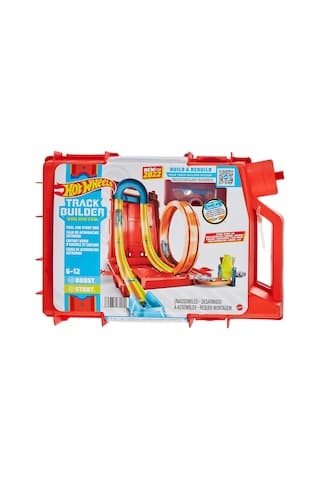 Hot Wheels Track Builder Benzin Bidonu Akrobasi Seti Hdx78