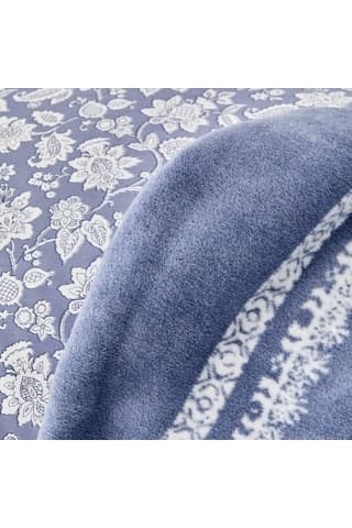 Karaca Home Celerina Mavi %100 Pamuk Çift Kişilik Fitted Nevresim Mavi