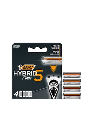 Bic Flex 5 Hybrid Yedek Tıraş Bıçağı Kartuşu 4'lü