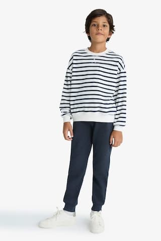 Defacto Erkek Çocuk Beli Lastikli Jogger Eşofman Altı K8846a625auın247 Indigo