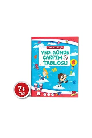 Yedi Günde Çarpım Tablosu 7/24 Dikkat Atölyesi Yayınları