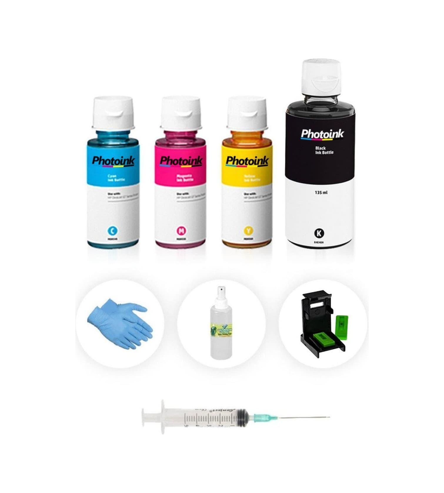 Hp Deskjet F2149 Photoink Plus Siyah Ve Renkli Kartuş Dolum Seti 8681987332289 Starfilm