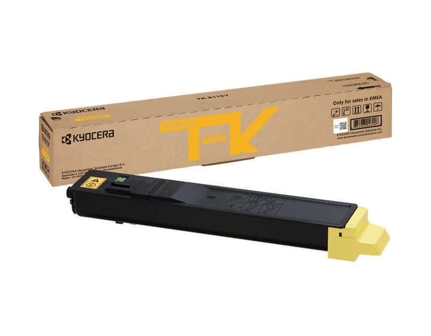 Kyocera TK-8115Y Yellow Sarı Fotokopi Toneri Ecosys M8124
