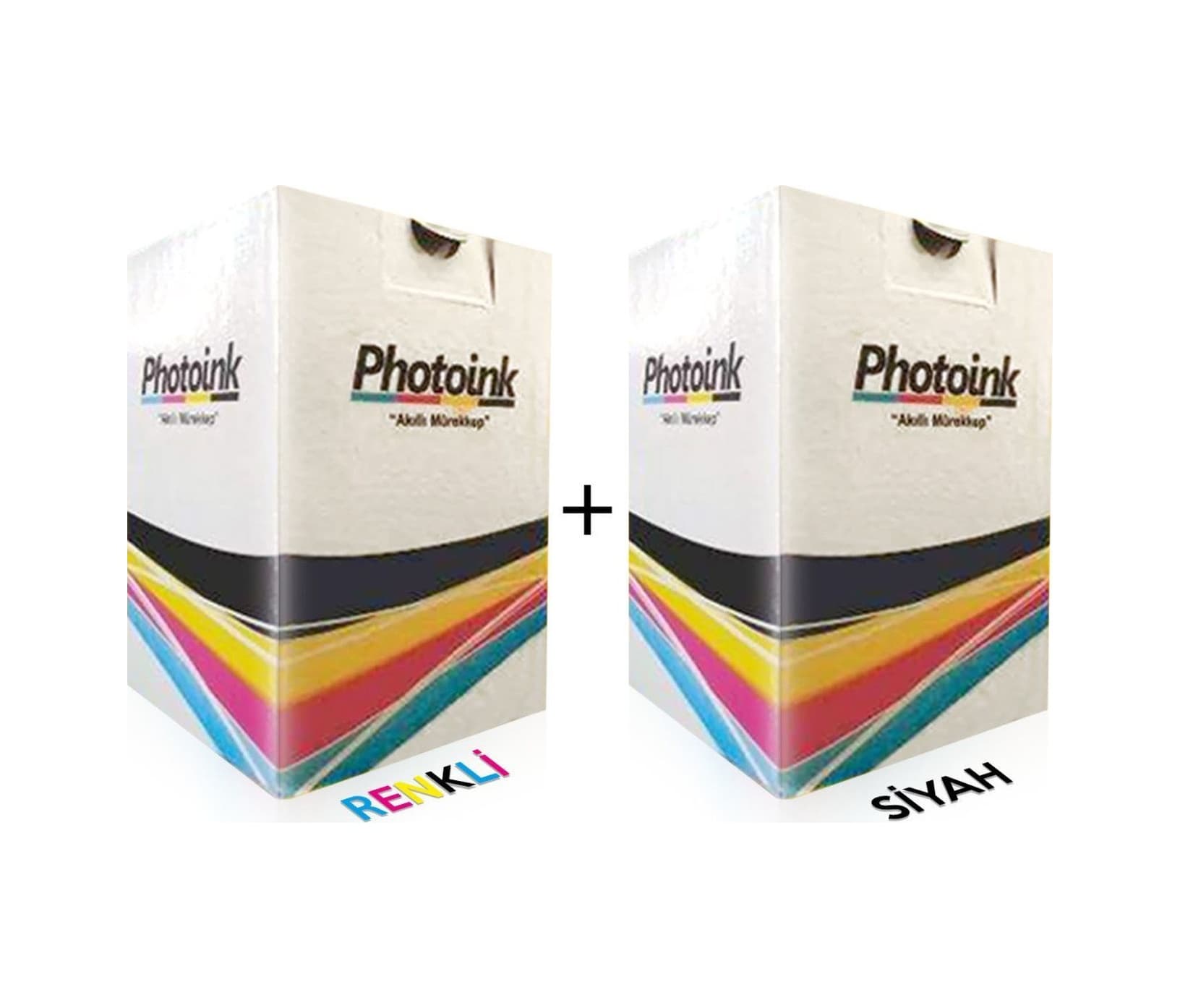 Canon E3140 İçin Siyah Ve Renkli Kartuş Dolum Seti-20 Dolumluk 8681986546304 Photoink