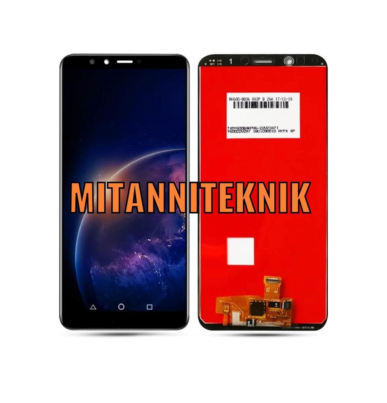 Huawei Y7 2018 Lcd Ekran Dokunmatik Çıtasız