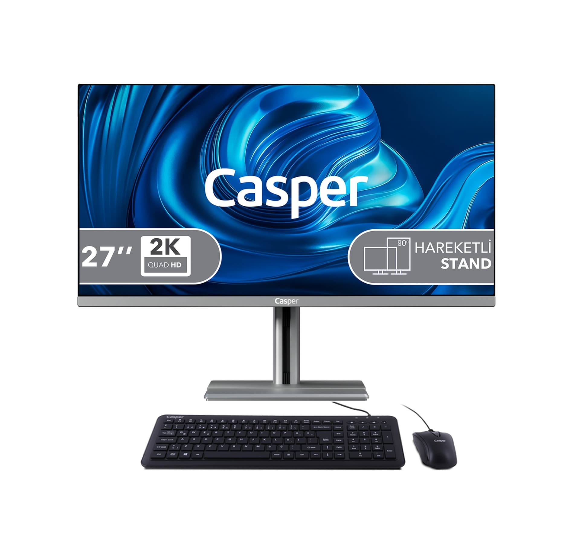Casper Nirvana A87.210H-CX00A-V-G Intel Core 5-210H 24 GB 2 TB NVME SSD W11H AIO Masaüstü Bilgisayar