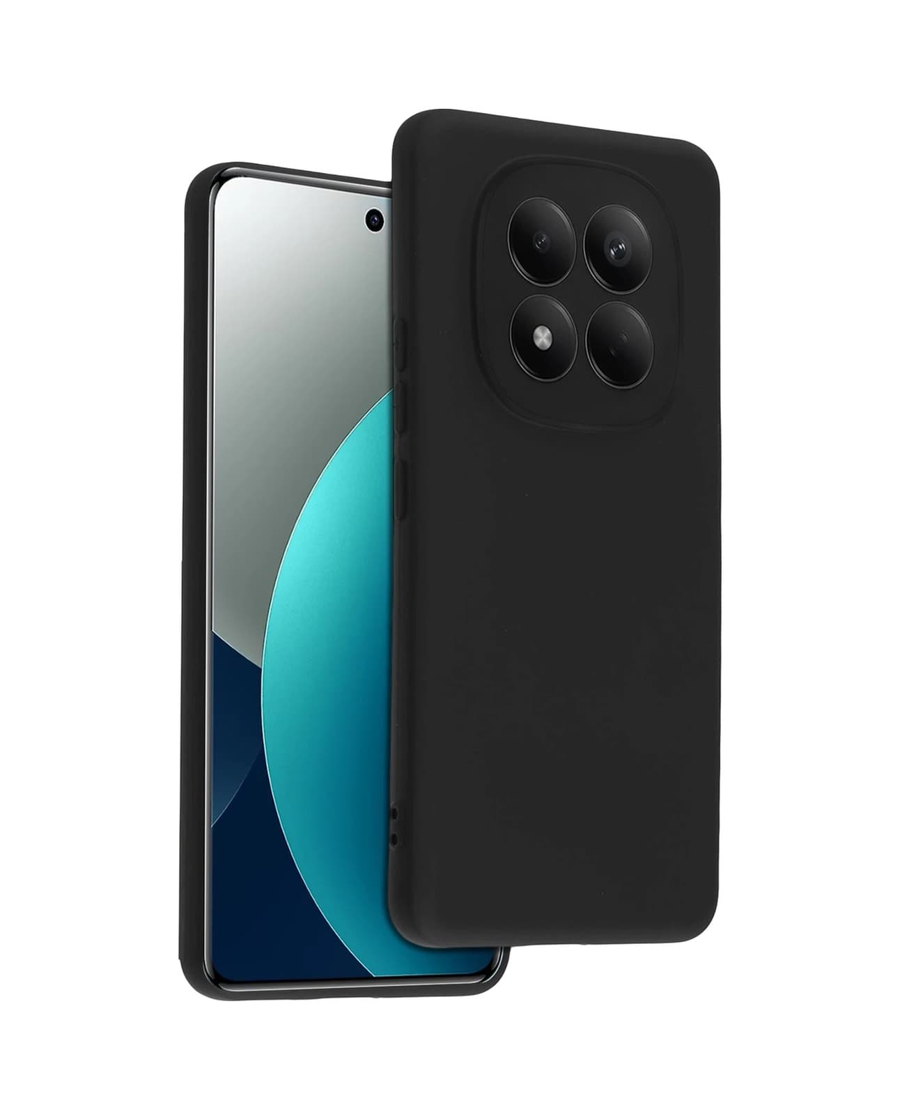 Newface - 640 - Xiaomi Redmi Note 15 Pro 5g First Silikon - Csmo-tex - - Siyah