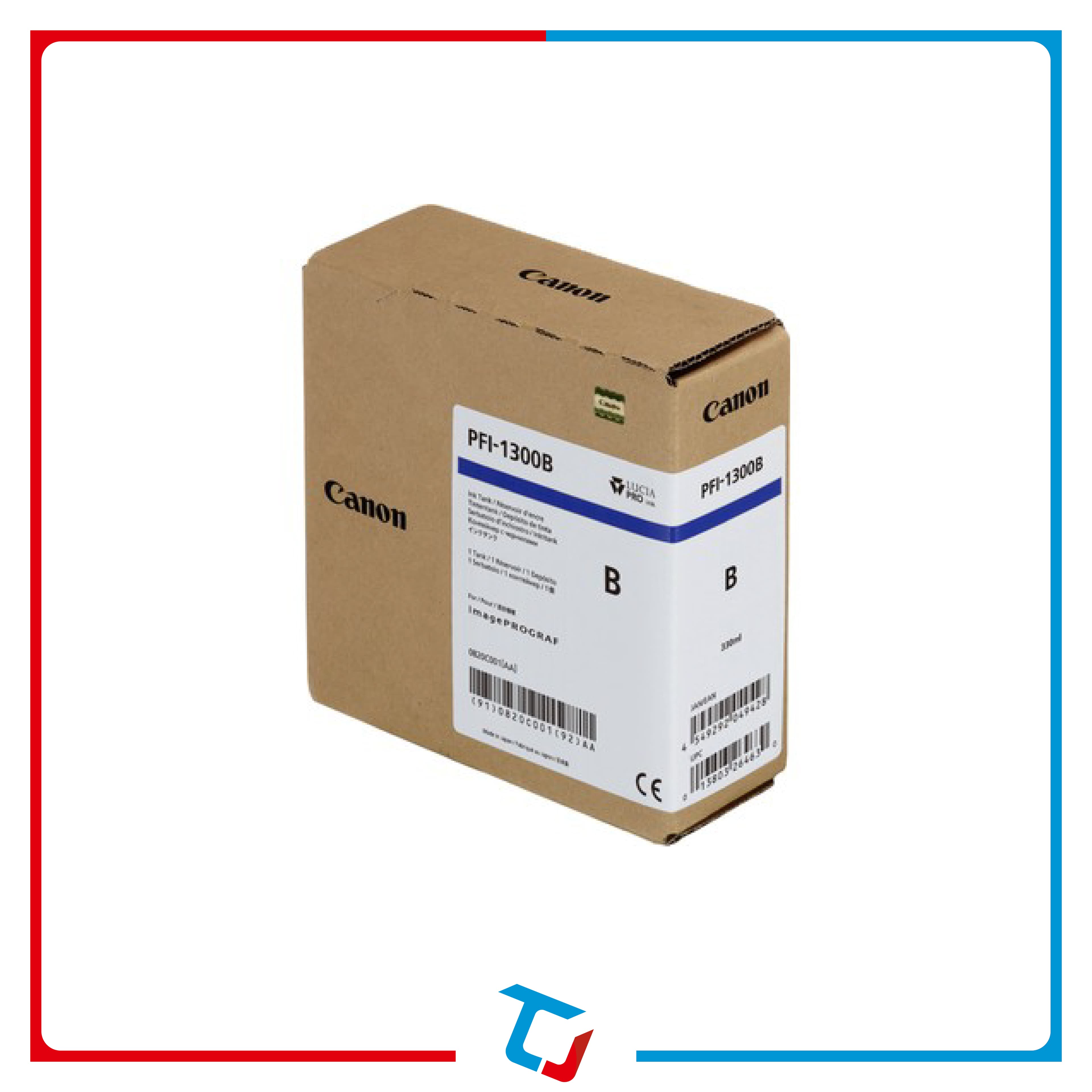 Canon Pfı-1300 B Blue Mavi Plotter Mürekkep Kartuş 330