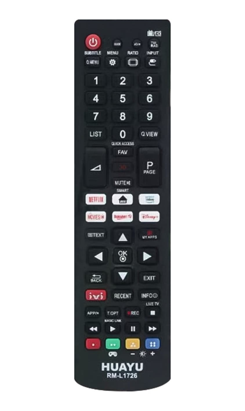 Huayu Kl Rm- L1726 Lg Lcd-led Tv Kumanda Blisterli