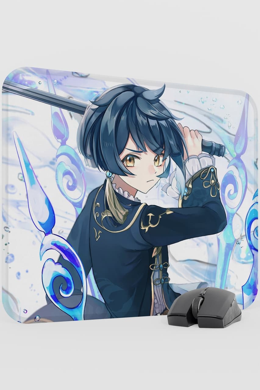 Xingqiu Genshin Impact Anime Oyuncu V4 - 48x40 Xl Gaming Mouse Pad Fare Altlığı