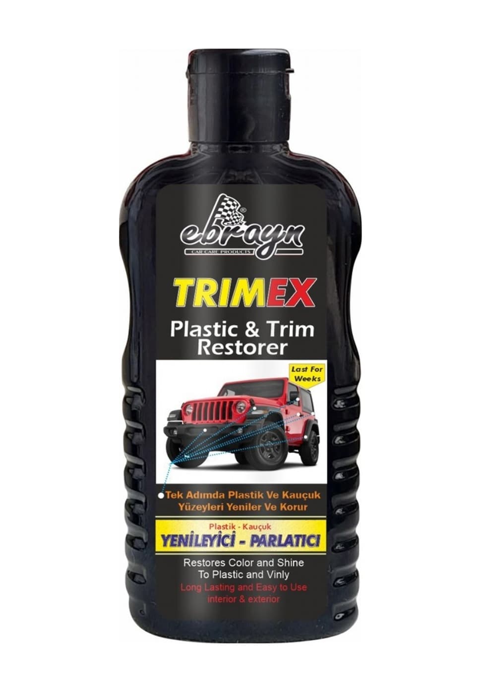 Ebrayn Trimex Plastik - Kauçuk Yenileyici - Parlatıcı - Koruyucu