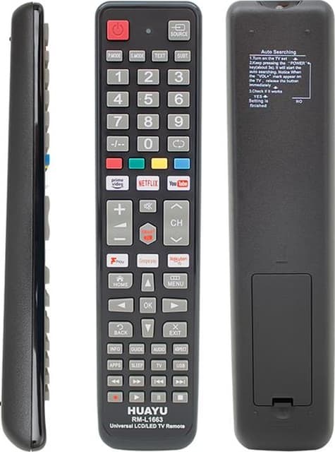 Huayu Rm-l1663 Netflix-youtube-prime Video-google Play Tuşlu Universal Lcd Led Tv Kumandası 82051478
