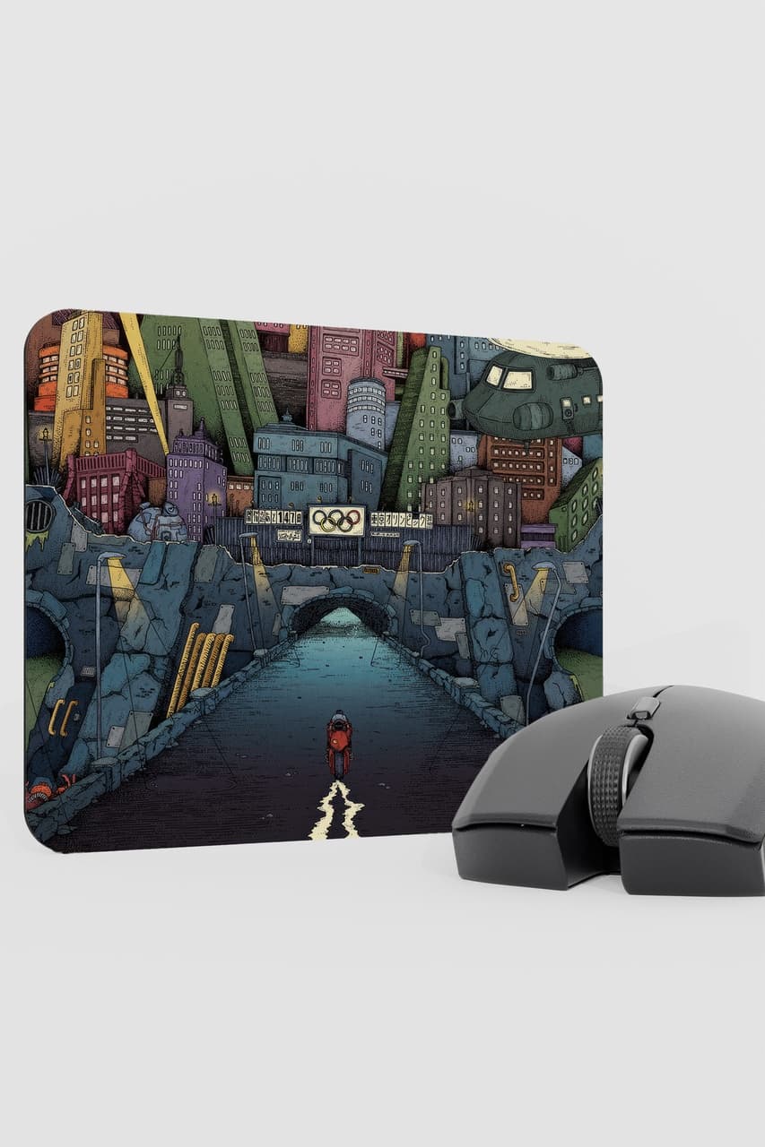 Akira Anime V3 - 22x18 Gaming Kauçuk Kaymaz Taban Mouse Pad Fare Altlığı