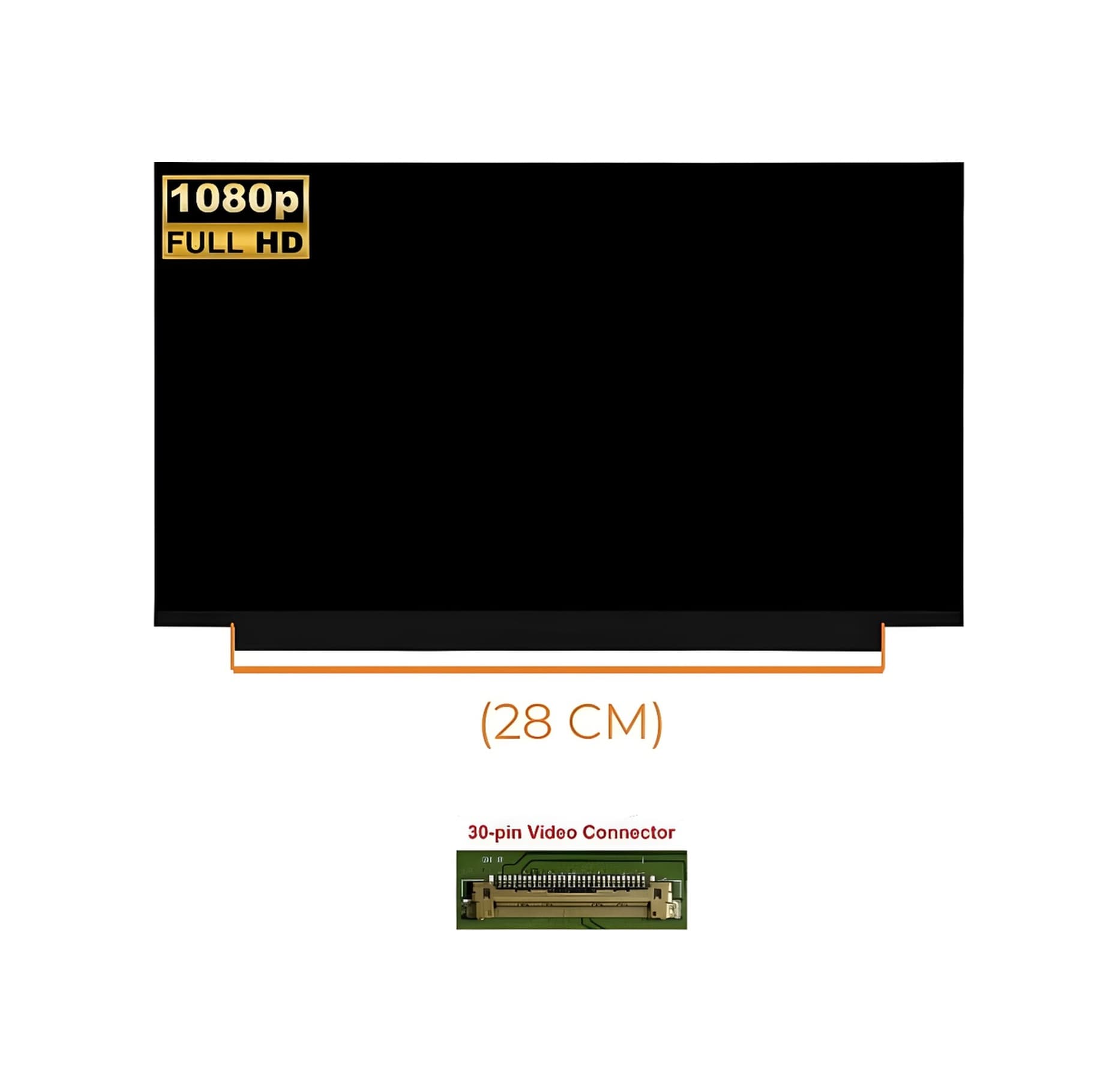 Hp Pilion 15-cw1002nt 15.6 '' 30 Pin 1080p Fullhd İps Slim Led Ekran A+ Kalite