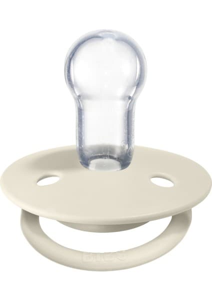 Bibs De Lux Silikon Emzik -Ivory 0-36