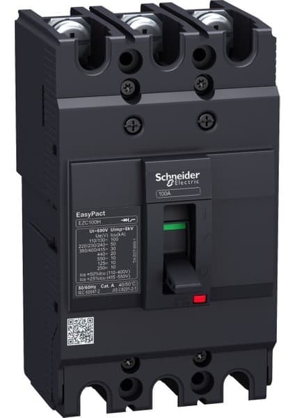 Schneider Electric EZC100H3080 3X80A 30kA Termik Manyetik Şalter