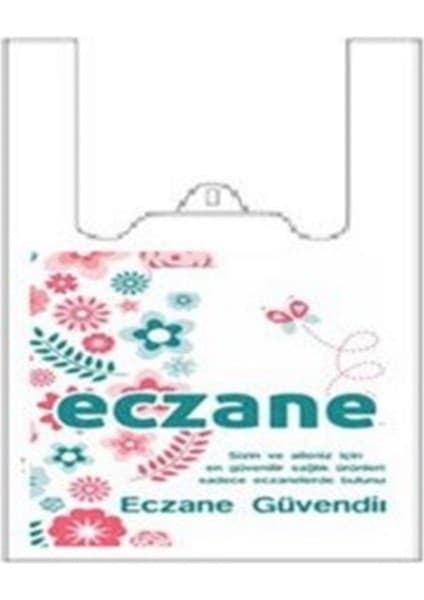 Eczane Poşetçisi Eczane Poşeti Battal Atlet (32X70) 10