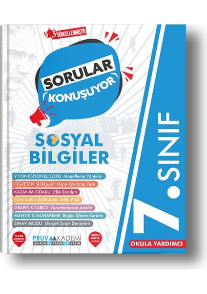 Pruva Akademi 7. Sınıf Sosyal Bilgiler Soru