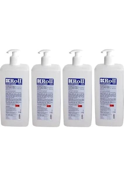 Roll Solüsyon El ve Cilt Dezenfektanı 1000 ml ( 4 Adet