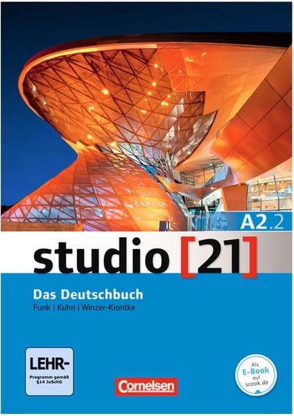 Cornelsen Yayınları Studio 21 A2.2 Teilband Kurs Und Übungsbuch Mit