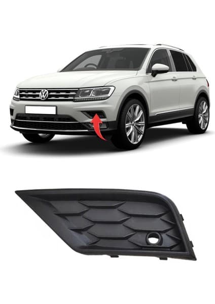 Gkl Vw Tiguan Sol Sis Kapagı Sensörlü 2017 Sonrası