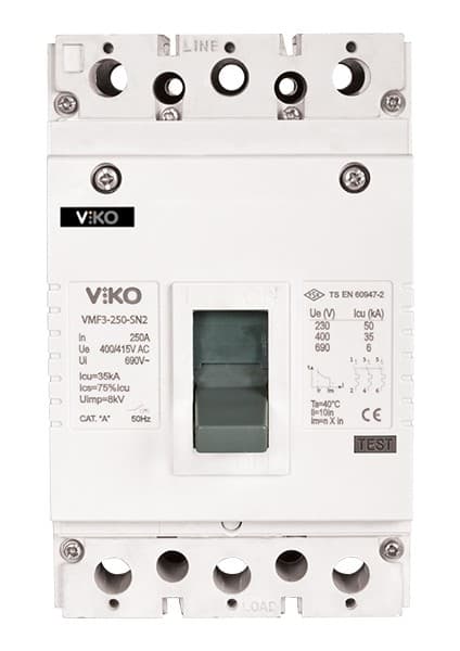 Viko VMF3-250-SN2 35 Ka 3k Kompakt Şalter 3X250A 35KA Fiyatı