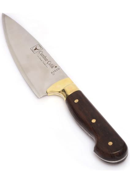 Cumhur Çelik Sürmene Cumhur Çelik 61610 Şef Bıçağı 15,5 Cm, Venge