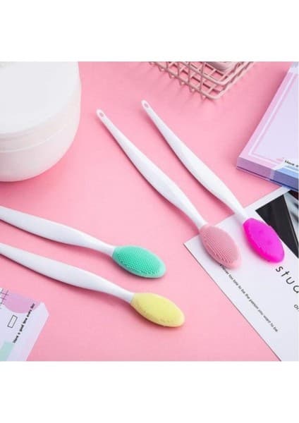 Pazariz 2 Adet Dudak Fırçası Peeling Etkili Temizley