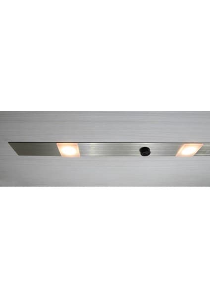 Anda Kabin Altı Doğrusal LED Aydınlatma Saten L:56.3cm Sensörlü Sıcak