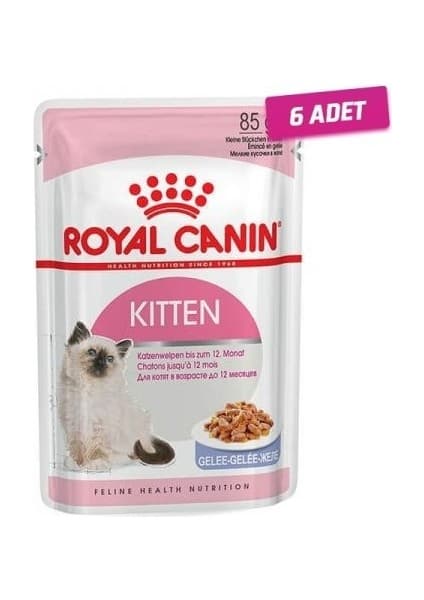 Royal Canin Kitten Jelly Pouch Yavru Kedi Maması 85 gr 6