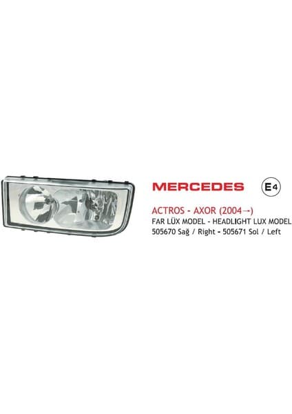 Ayfar Far Mercedes Axor Mp2 Manuel