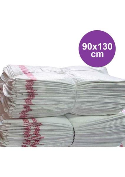 Sera Trend 90X130 Harar Çuval, 25 Adet Mat Moloz Çuvalı, Inşaat Çuvalı, Çok Amaçlı