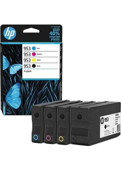 HP 6ZC69AE Cmyk Orjinal Kartuş 953 4lü