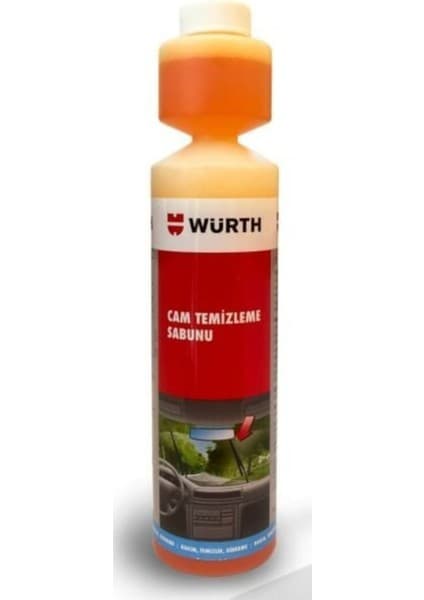 Würth Oto Cam Yıkama Sabunu Suyu Oto Aksesuar Cam Temizleme Sabunu 250