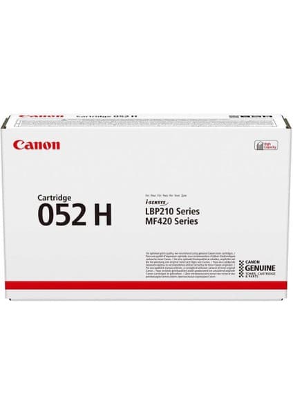 Canon CRG-052H/2200C002 Orijinal Toner Yüksek Kapasiteli Fiyatı