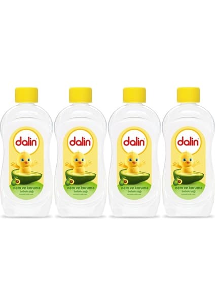Dalin Bebek Yağı 300ML Nem ve Koruma (Avokado) (4 Lü