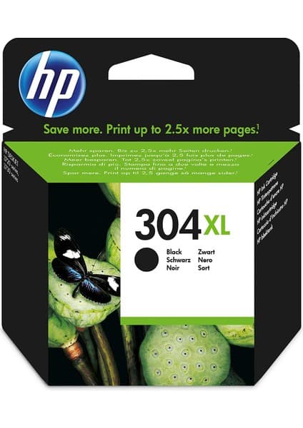 Hp 304XL High Yield Black Original Ink