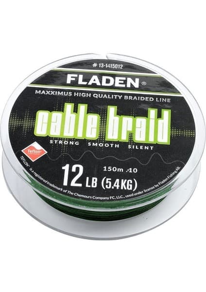 Fladen Maxximus Cable Braid 150M Yeşil Ip