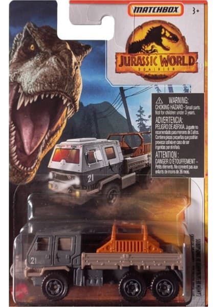 Matchbox Jurassic World Tekli Araçlar FMW90 HBH05 Off Road Rescue