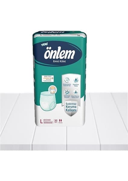 Önlem Emici Külot L Boy 30'lu 1