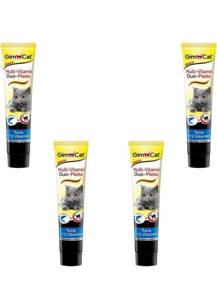 Gimcat Multi-Vitamin Duo-Paste (Tuna) x 4