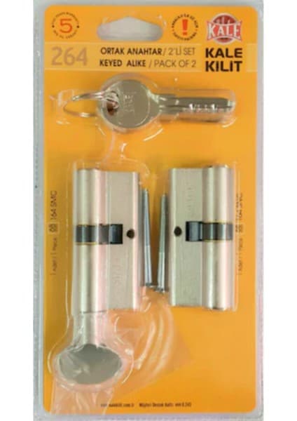 Kale Kilit Kale 264 Ikiz Set 68 mm