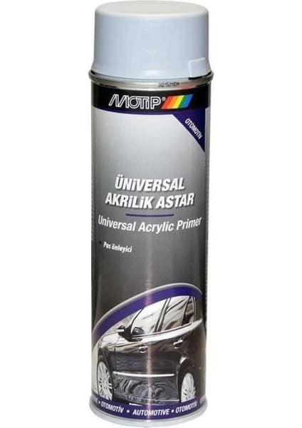 Motip Universal Akrilik Astar 500ML Otomotiv İçin Pas Fiyatı