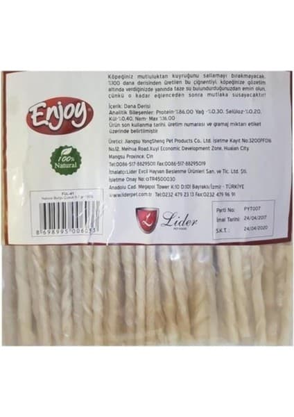 Enjoy 100'LÜ Burgru Çubuk 5-7
